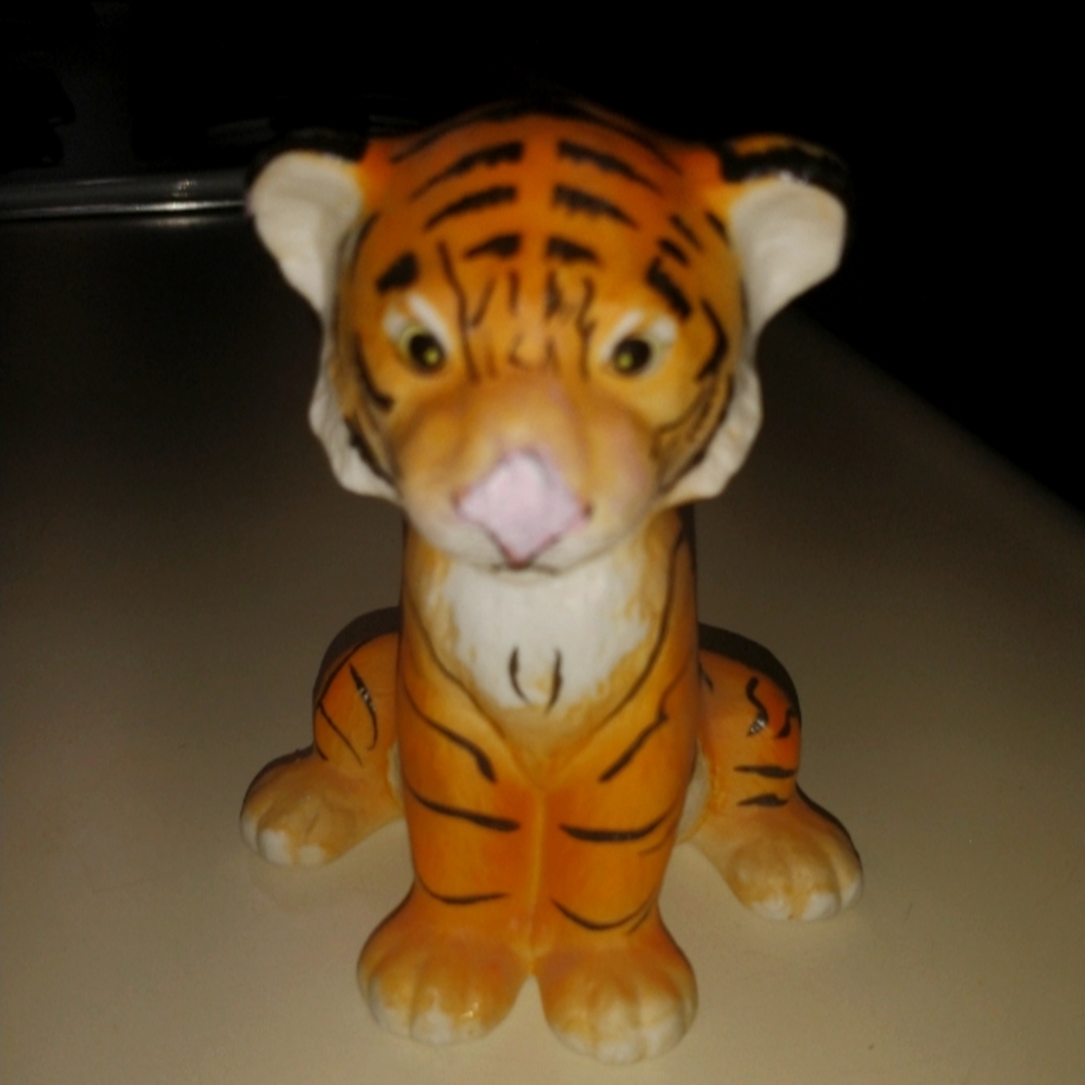 Cute Tiger figurine.